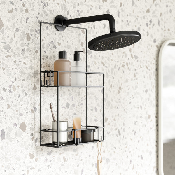 Umbra Cubiko Shower Caddy Black