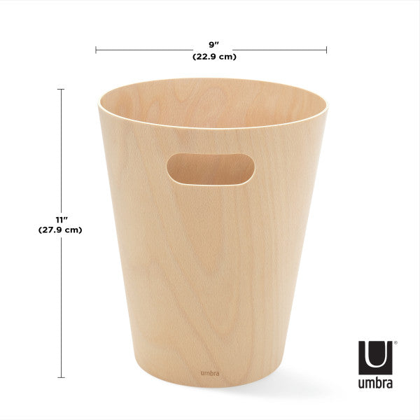 Umbra Woodrow Can Natural 7.5L