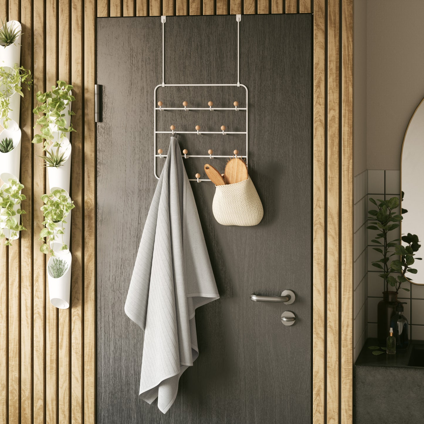 Umbra Estique Over The Door Multi Use White