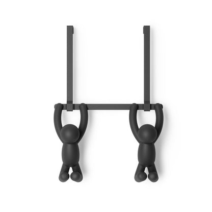 Umbra Buddy Hooks Double Over The Door Black