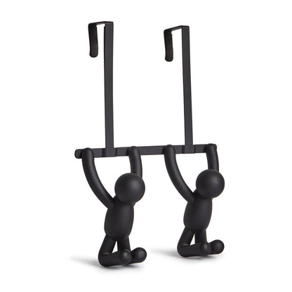 Umbra Buddy Hooks Double Over The Door Black