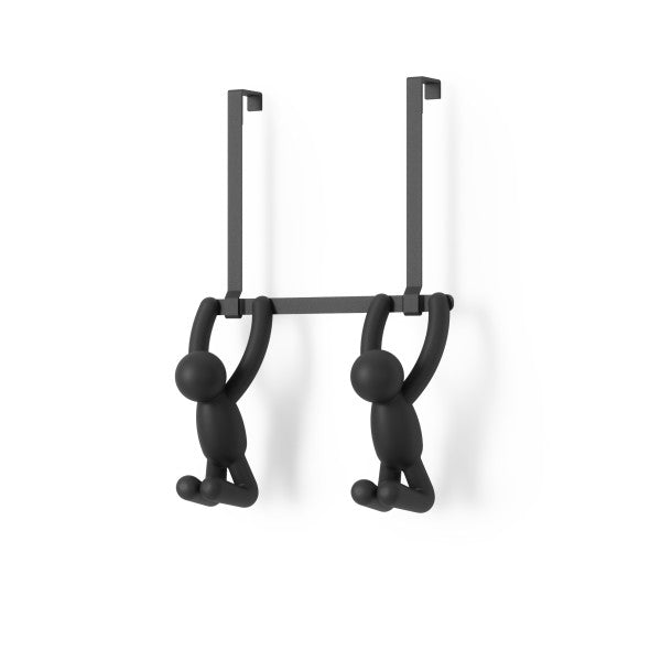 Umbra Buddy Hooks Double Over The Door Black
