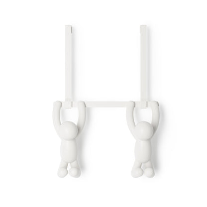 Umbra Buddy Hooks Double Over The Door White