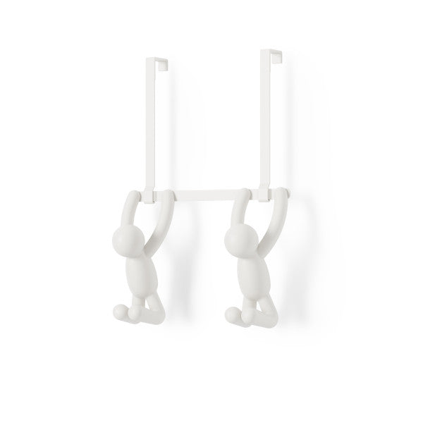 Umbra Buddy Hooks Double Over The Door White