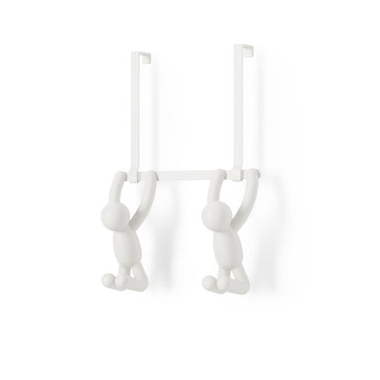 Umbra Buddy Hooks Double Over The Door White