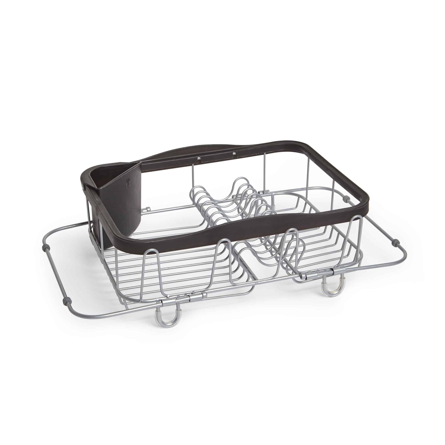 Umbra Sinkin 3 in1 Dish Rack Black & Nickel