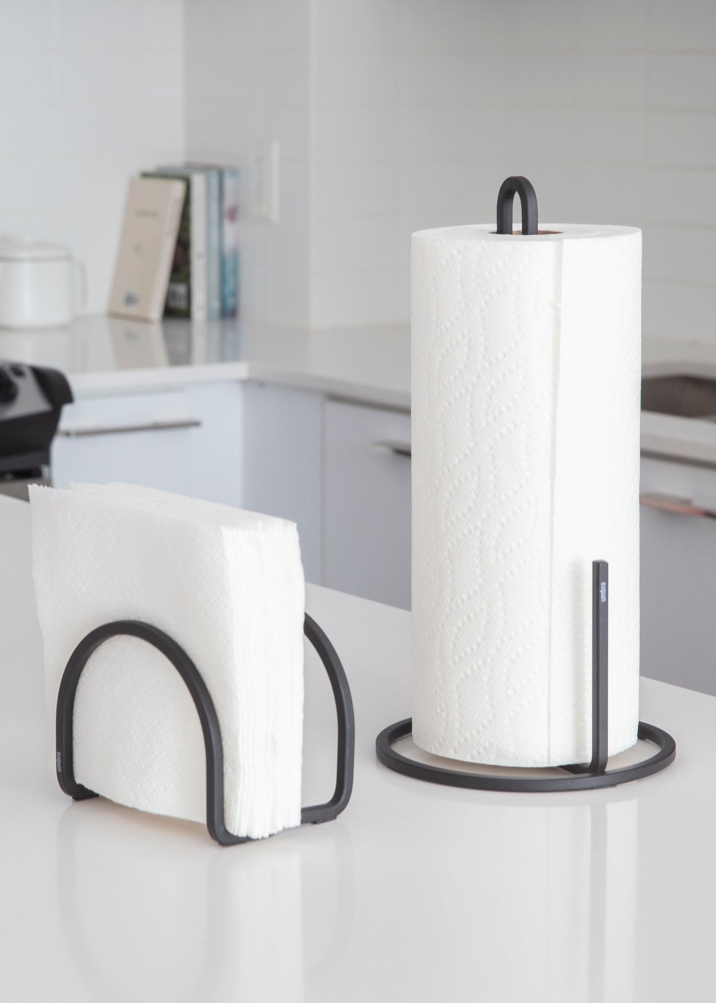 Umbra Squire Paper Towel Holder Black