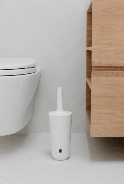 Umbra Step Corsa Toilet Brush White