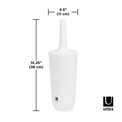 Umbra Step Corsa Toilet Brush White