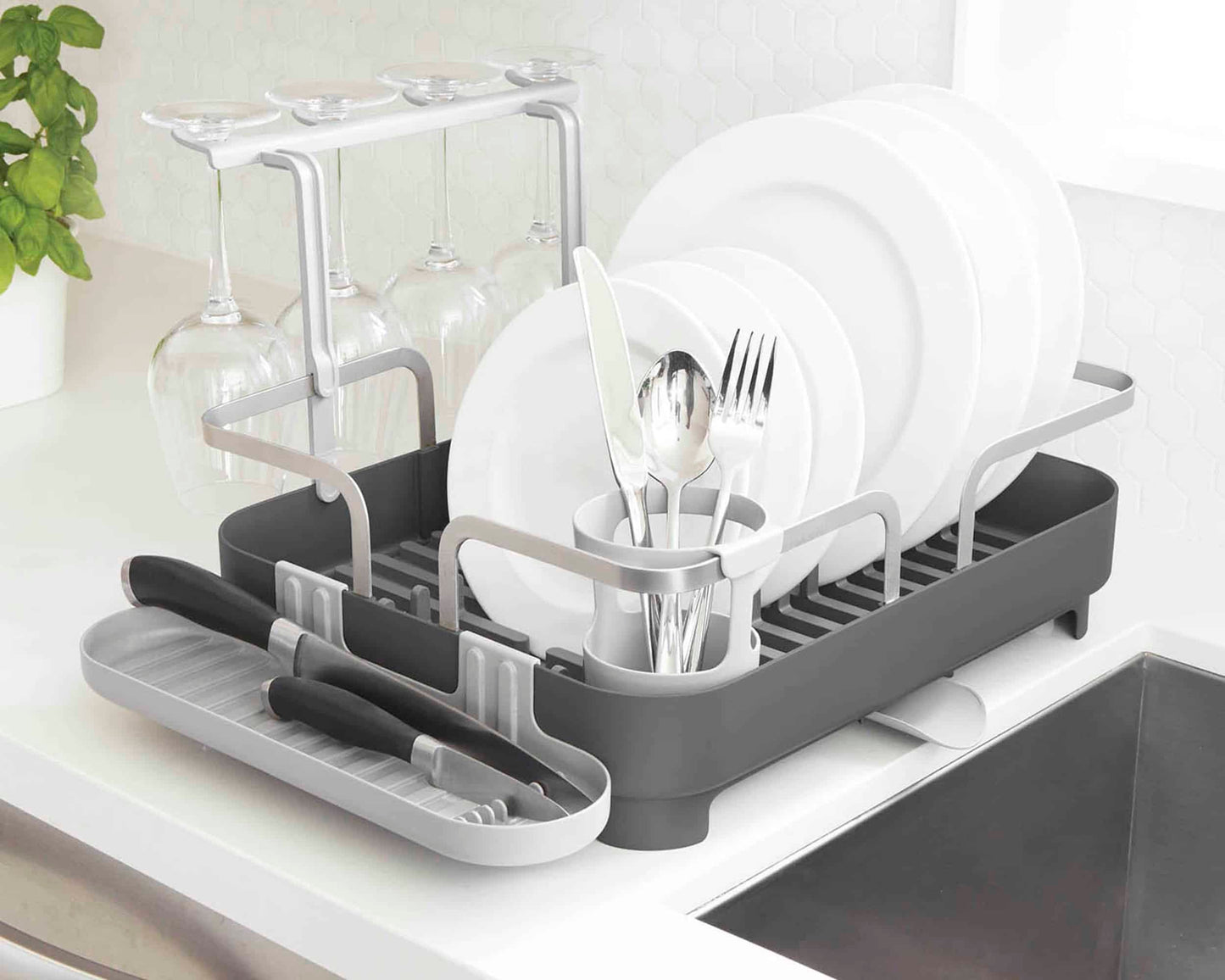 Umbra Holster Dish Rack Charcoal