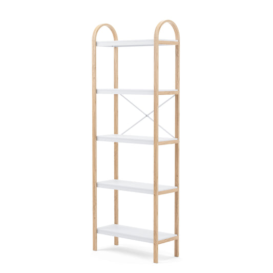 Umbra Bellwood Freestand Shelf 5 Tier White&Natura