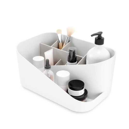 Umbra Glam Cosmetic Organizer White & Grey