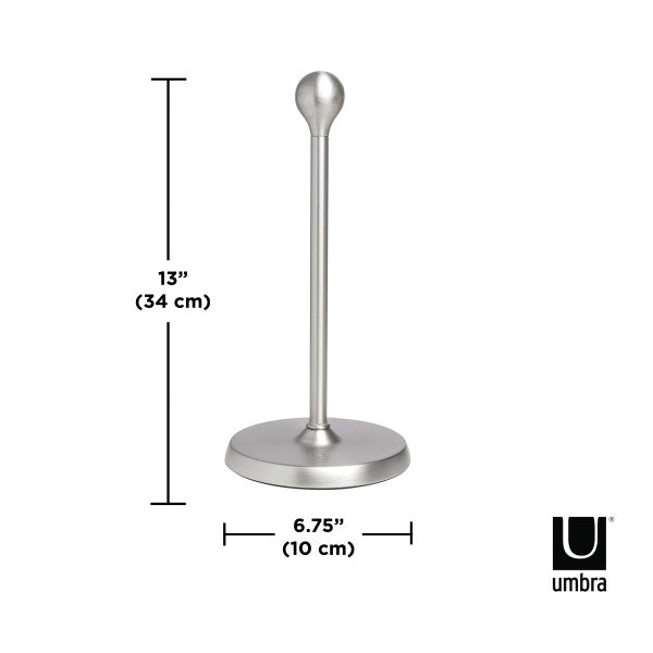 Umbra Teardrop Paper Towel Holder Nickel