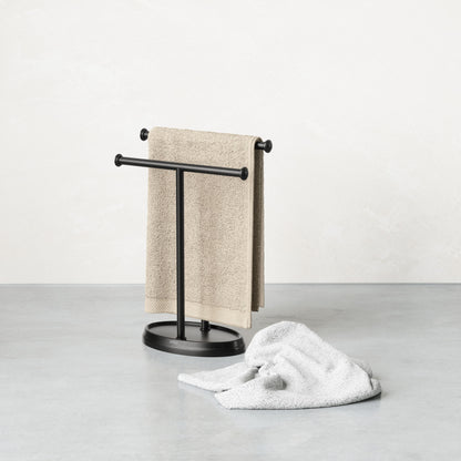 Umbra Palm Hand Towel Tree Black