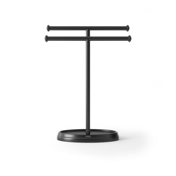 Umbra Palm Hand Towel Tree Black