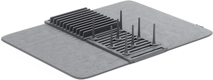 Umbra Udry Peg Drying Rack with Mat Charcoal