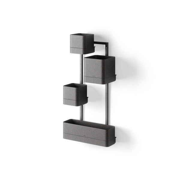 Umbra Cubiko Wall Planter Black