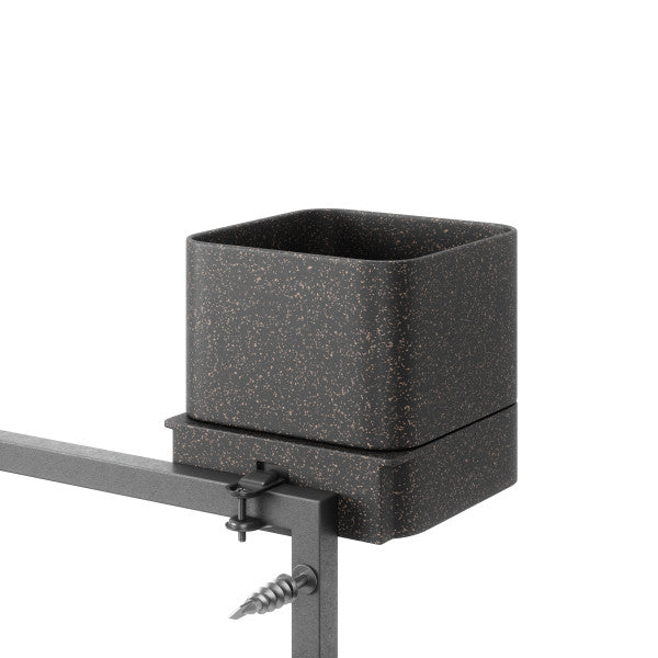 Umbra Cubiko Wall Planter Black