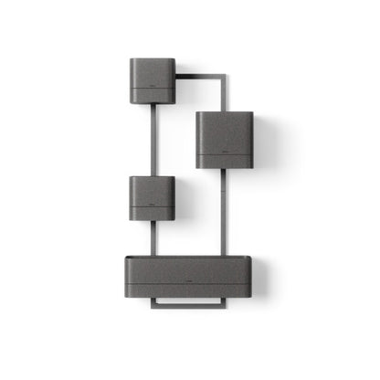 Umbra Cubiko Wall Planter Black