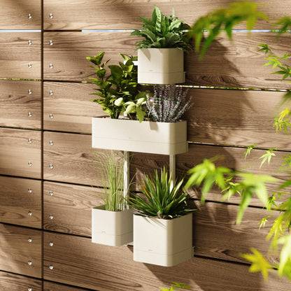 Umbra Cubiko Wall Planter White