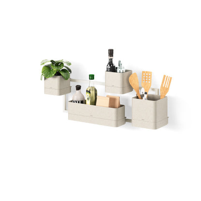 Umbra Cubiko Wall Planter White
