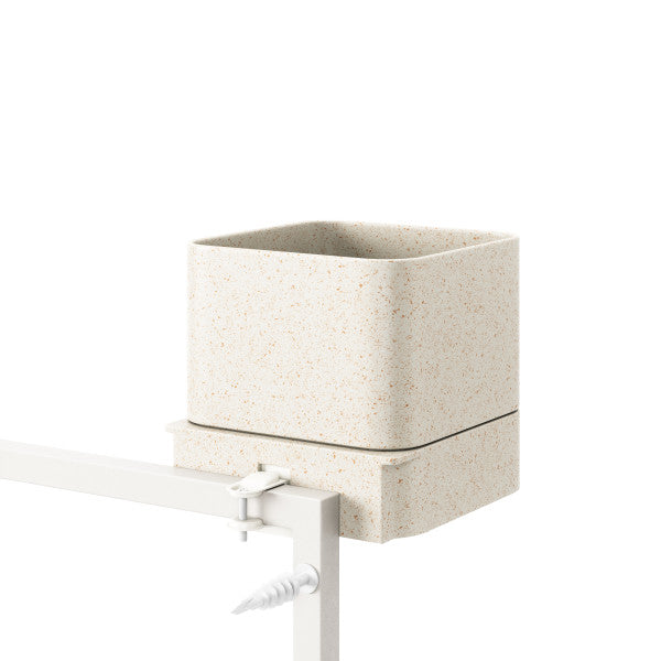 Umbra Cubiko Wall Planter White
