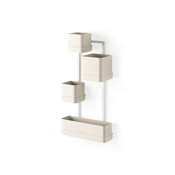 Umbra Cubiko Wall Planter White