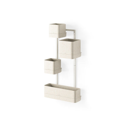 Umbra Cubiko Wall Planter White