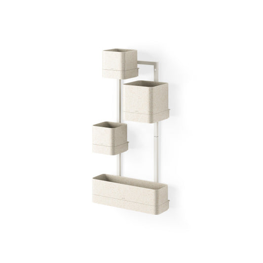 Umbra Cubiko Wall Planter White