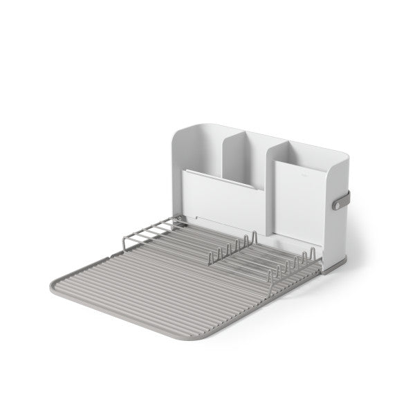 Umbra Sling Folding Dishrack White & Grey