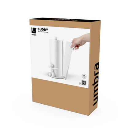 Umbra Buddy Paper Towel Holder White