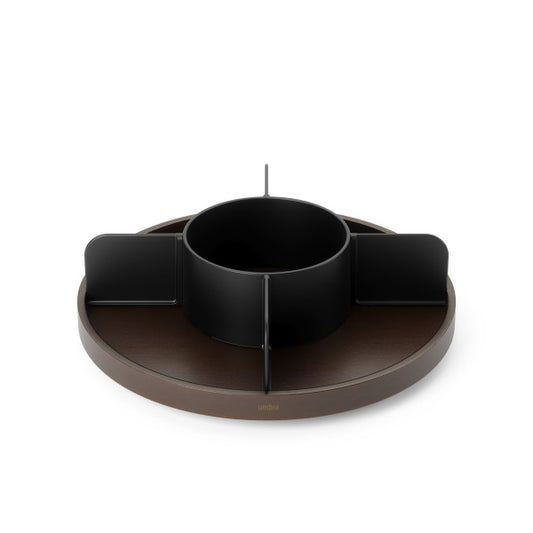 Umbra Bellwood Lazy Susan Black & Walnut