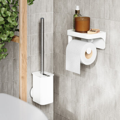 Umbra Flex Adhesive Toilet Paper Holder Shelf