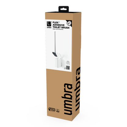 Umbra Flex Adhesive Toilet Brush White