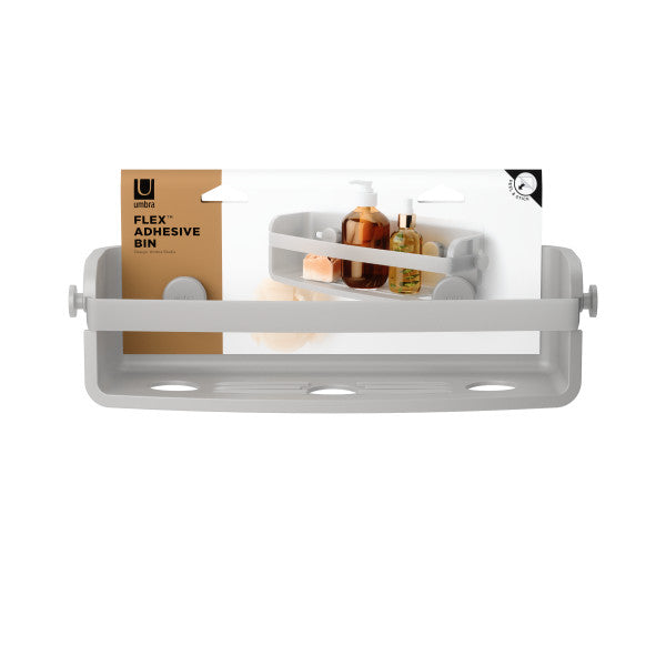 Umbra Flex Adhesive Bin Grey
