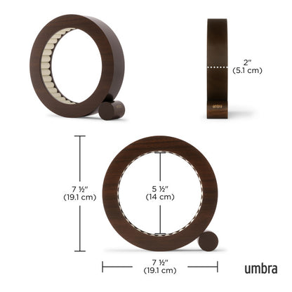 Umbra Ferris Ring Holder Walnut