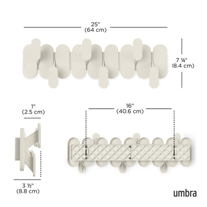 Umbra Tempo 6 Hook Sand