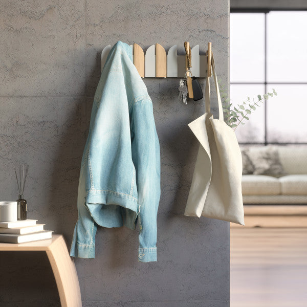 Umbra Saloon Hook Natural & Sand