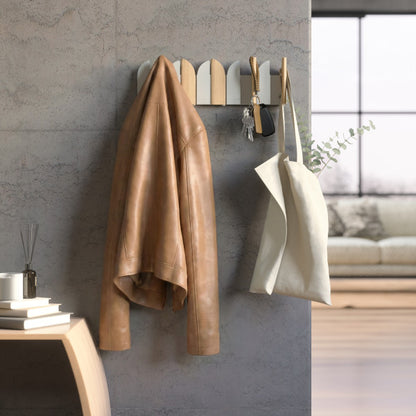Umbra Saloon Hook Natural & Sand