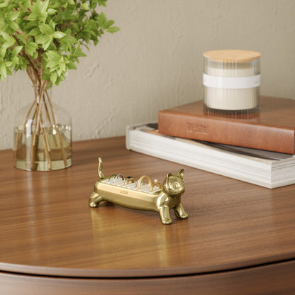 Umbra Ali Cat Ring Holder Brass