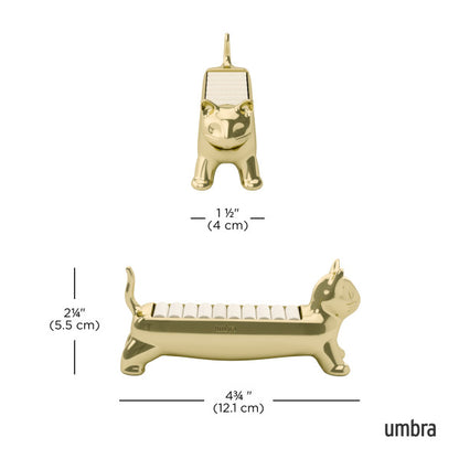 Umbra Ali Cat Ring Holder Brass