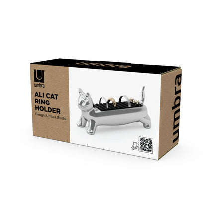 Umbra Ali Cat Ring Holder Chrome