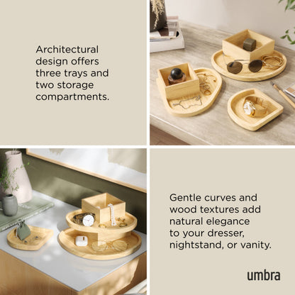 Umbra Cove Storage Box Natural