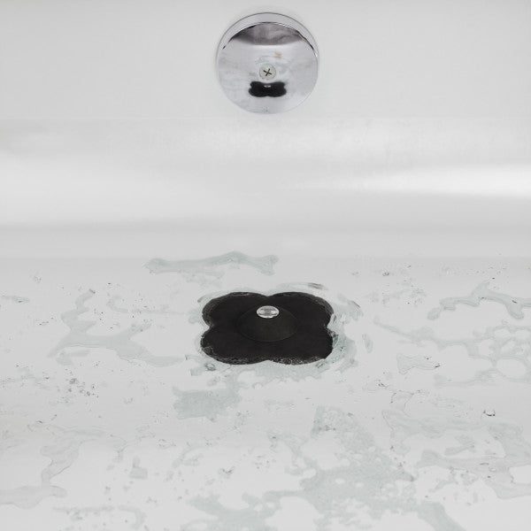 Umbra Bloom Drain Hair Catcher Black