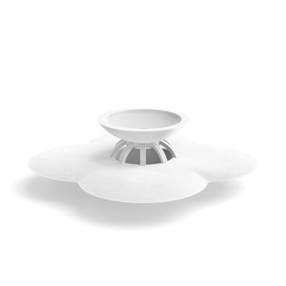 Umbra Bloom Drain Hair Catcher White