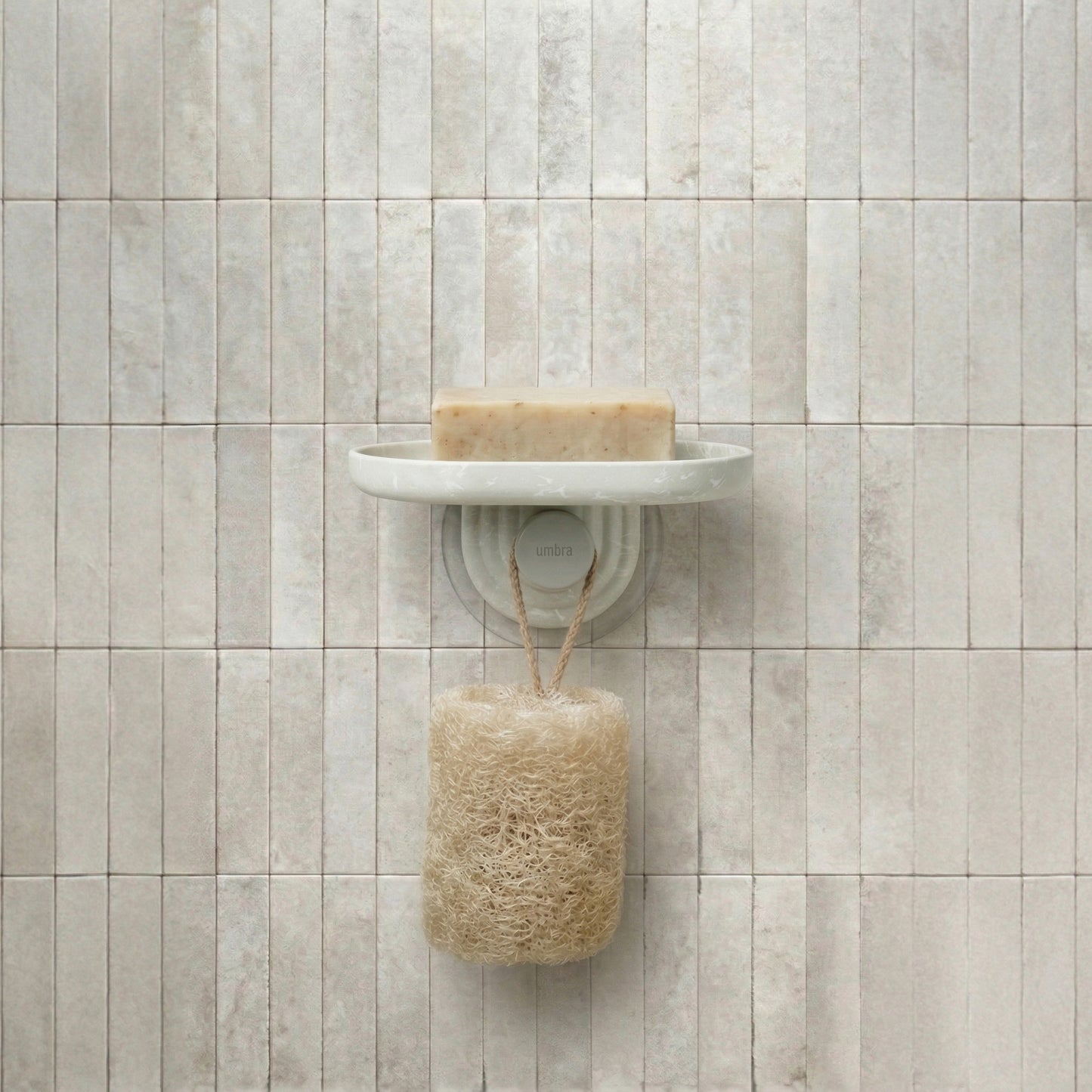 Umbra Nami Adhesive Soap Dish Ocean Sand