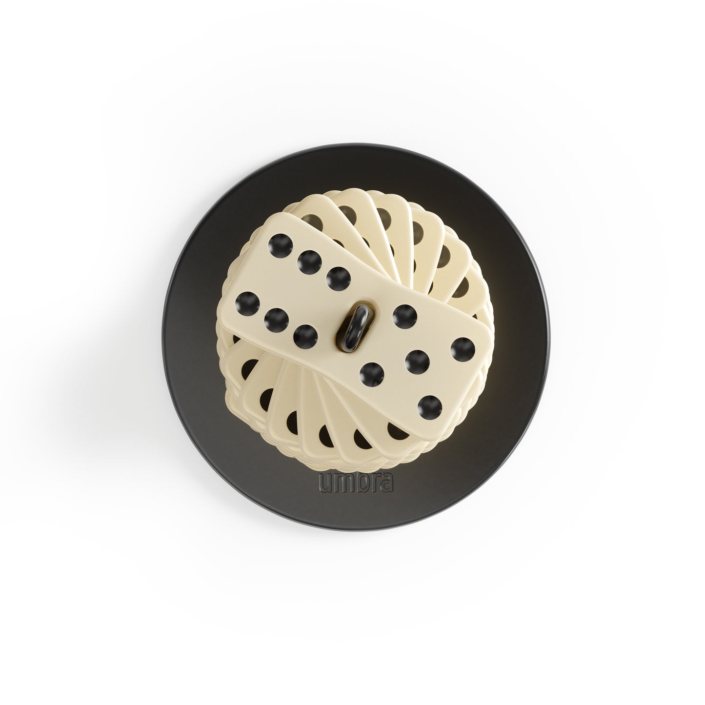 Umbra Spintile Dominos Black