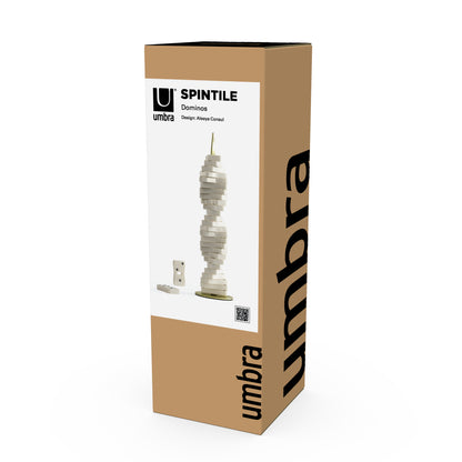 Umbra Spintile Dominos Brass