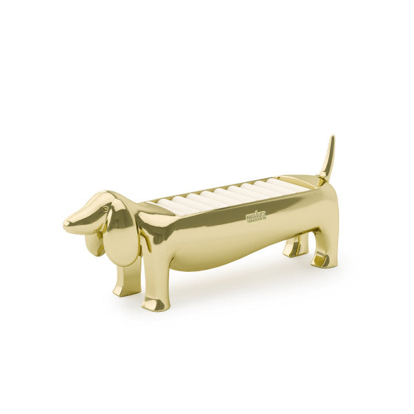 Umbra Dachsie Ring Holder Brass