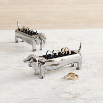Umbra Dachsie Ring Holder Chrome